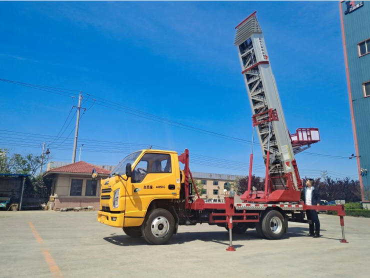 石柱常年租赁32米云梯车